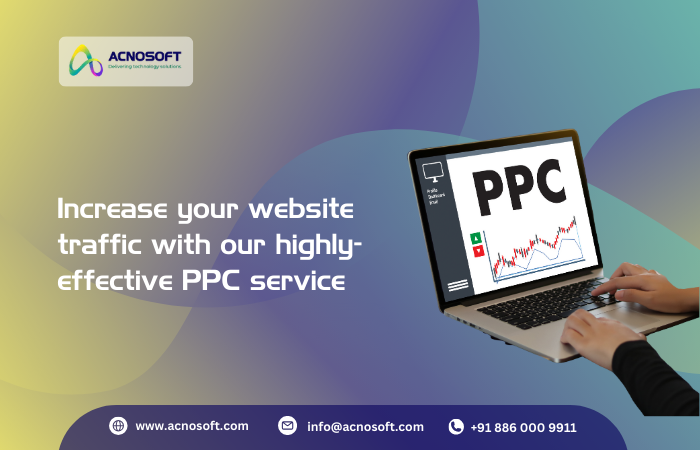 Increase your website traffic with our highly-effective PPC service